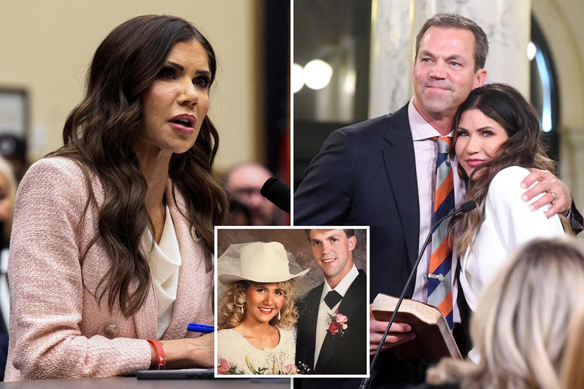 Kristi Noem weighs in on report husband Bryon lives cross-dressing double life