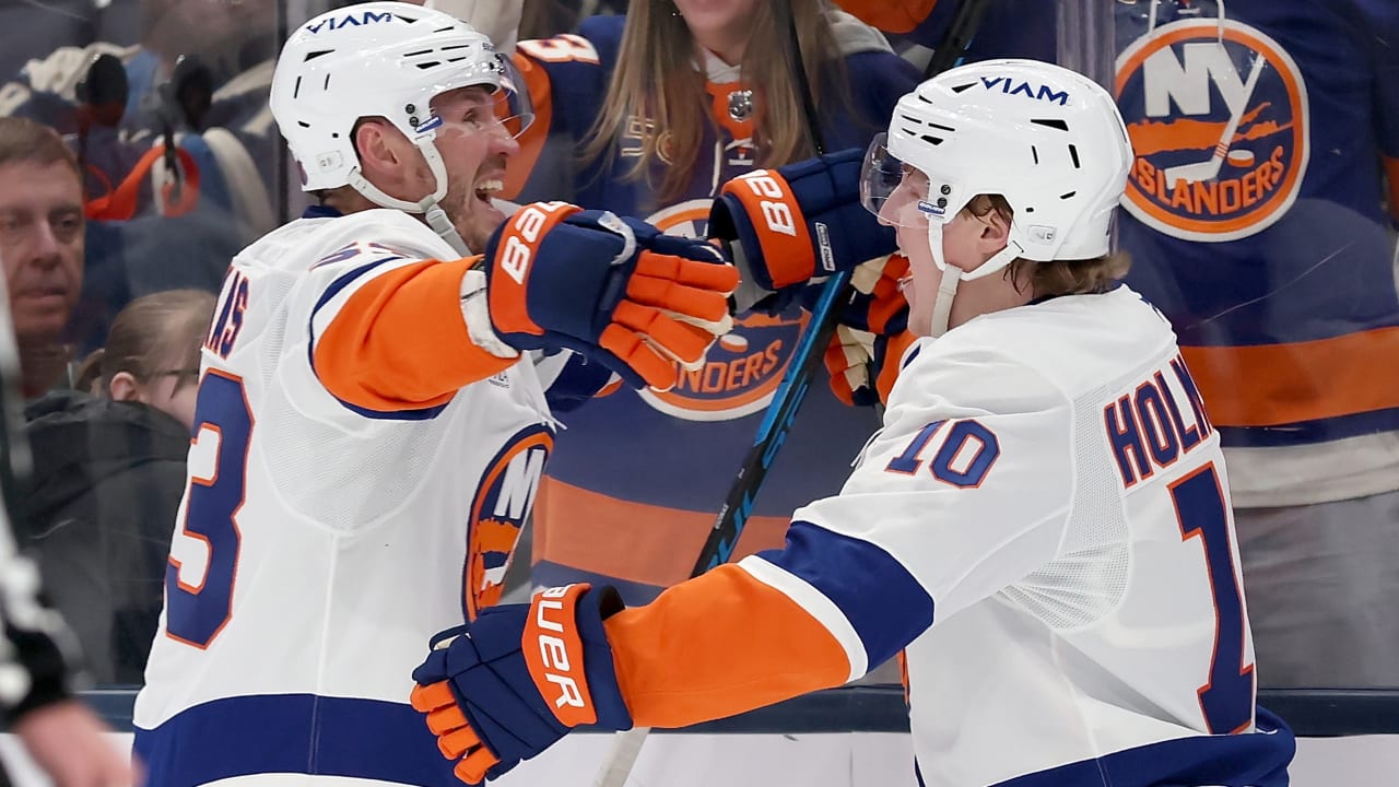 Holmstrom scores in OT, Islanders rally to defeat Blue Jackets