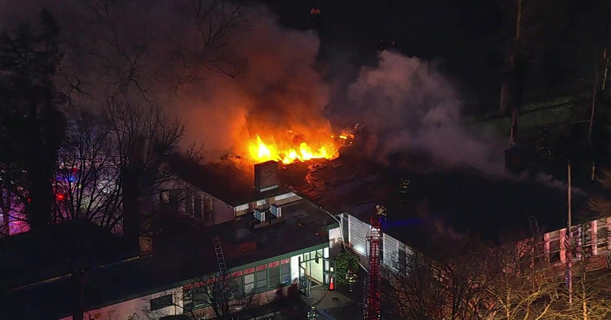 Large fire causes "extensive damage" to Long Island elementary school