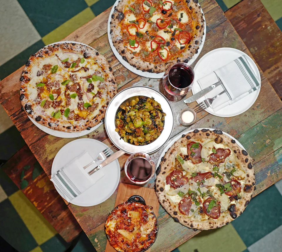 A mix of pizza and cocktails at Fornino