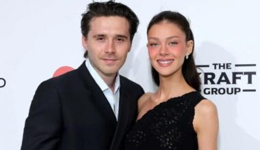 Brooklyn Beckham, Nicola Peltz turn heads at Elton John's viewing party