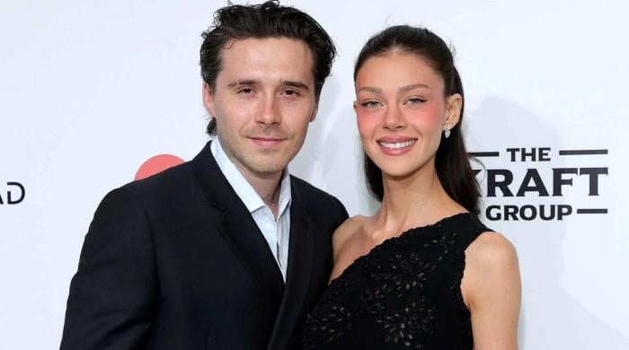 Brooklyn Beckham, Nicola Peltz turn heads at Elton John's viewing party