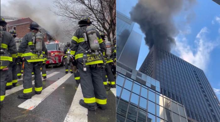 FDNY responds to Midtown Manhattan blaze near St Patrick's Day Parade 2026