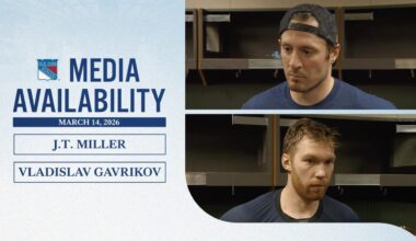 Postgame: Miller and Gavrikov | New York Rangers