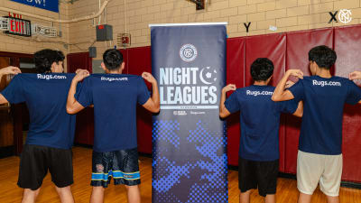 New York City FC Launches Night Leagues Site with Rugs.com at Flushing High School