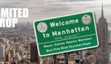 City Life Org - Limited Batch of Welcome to Manhattan Street Signs Featuring New “Hello, Gorgeous!” Slogan