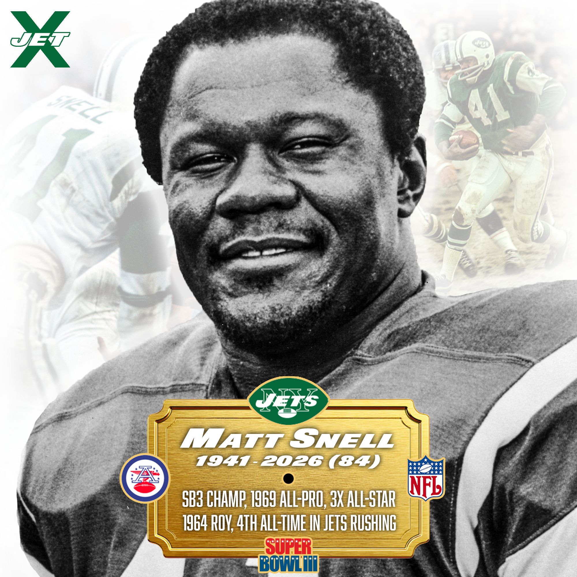 Matt Snell, New York Jets