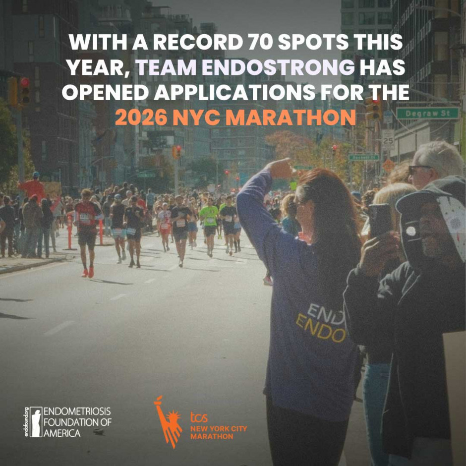 Team EndoStrong Opens 2026 NYC Marathon Applications