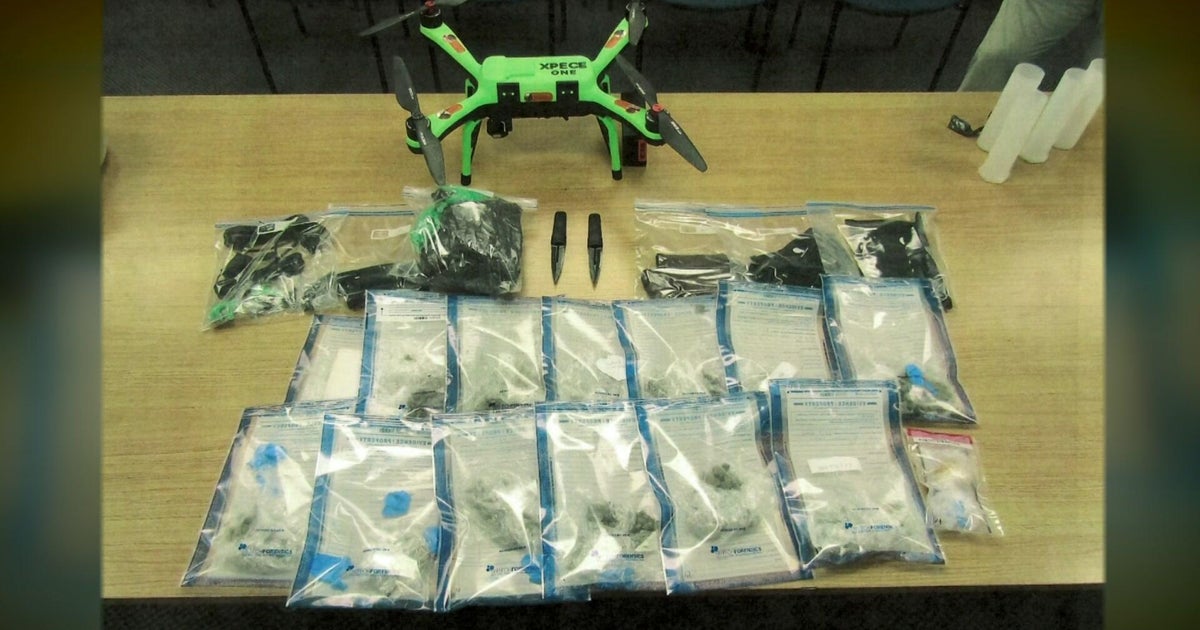 Drone dropped package with knives, cellphone, drugs onto prison grounds in upstate New York, staff says