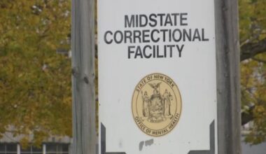 mid-state correctional facility sign