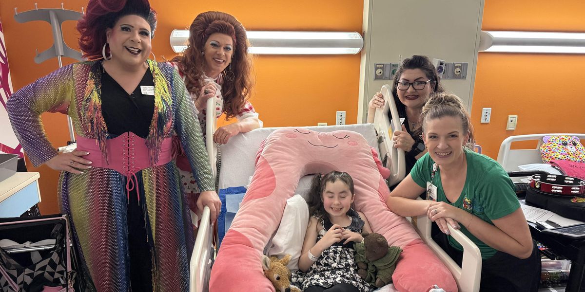 Drag queens rally around 7-year-old advocate post-surgery