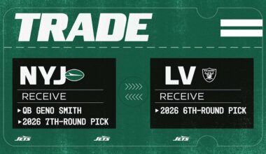 Jets Acquire QB Geno Smith from Raiders