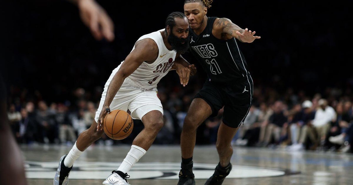 Despite broken thumb, James Harden leads Cavaliers over Nets
