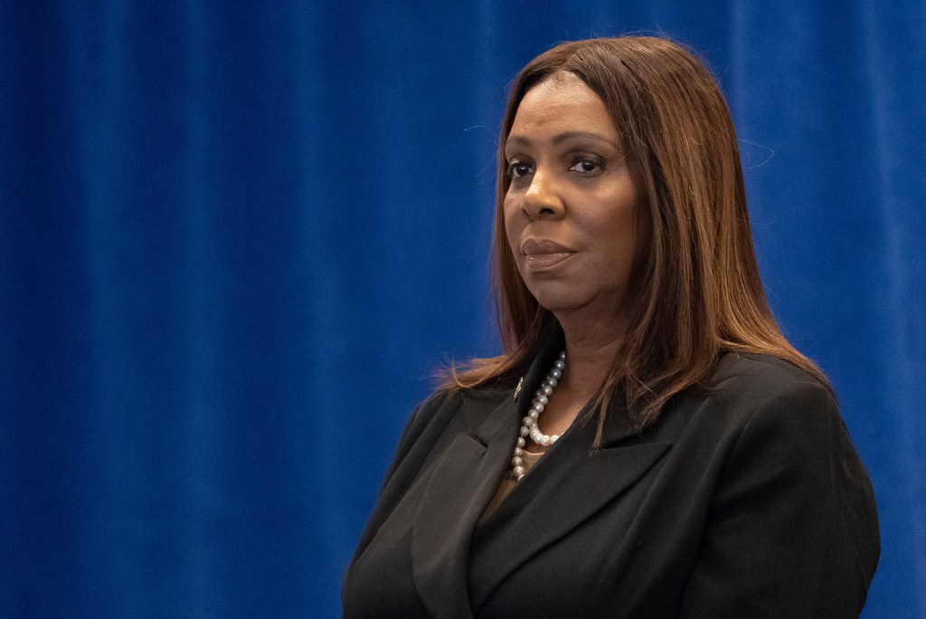 New York Attorney General Letitia James.