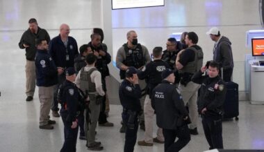 ICE agents begin patrols at JFK Airport in New York, Newark Airport in New Jersey