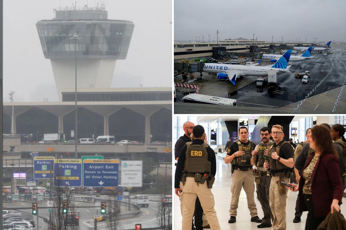 Newark Airport issues ground stop due to smoke in air traffic control tower – just hours after deadly LaGuardia crash