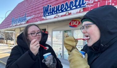 Minnesota Dairy Queen’s March 1st Tradition Draws Crowds Despite Freezing Weather