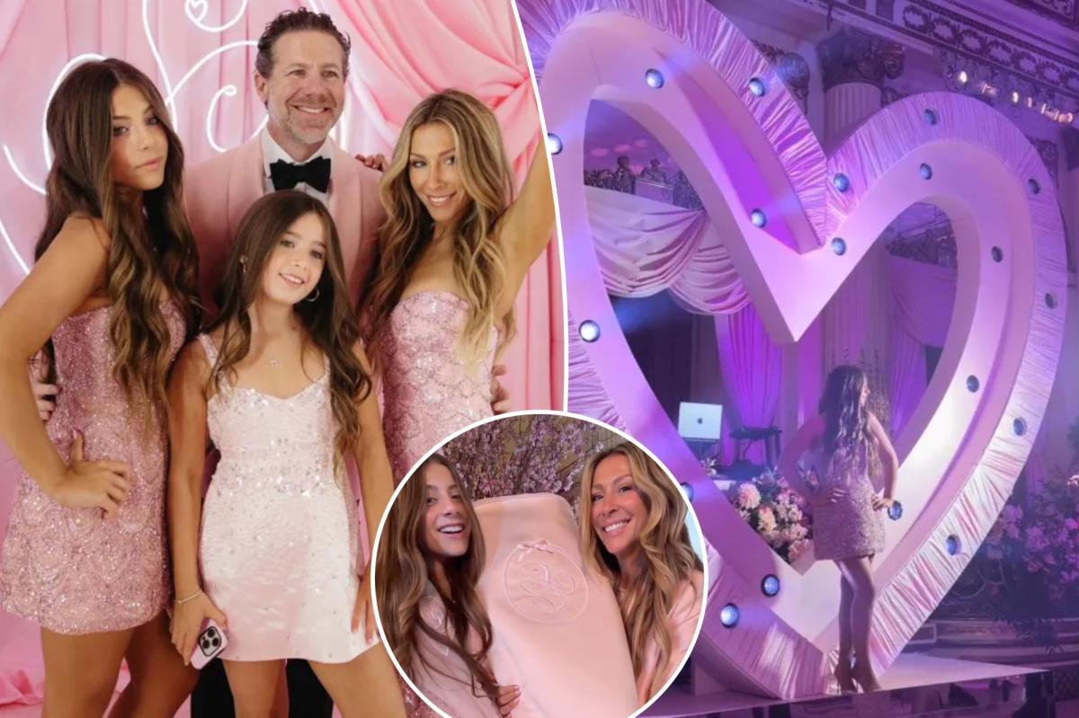 Jaw-dropping photos show wild bat mitzvah blowouts for NYC's nepo babies: 'Definitely $2-3 million'