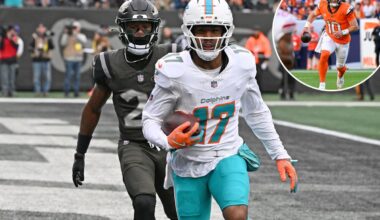 Broncos land Dolphins star receiver Jaylen Waddle in blockbuster NFL trade