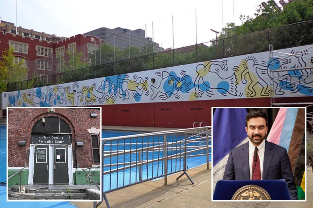 Fate of NYC rec center with Keith Haring mural still unclear