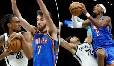 Nets get pummeled by defending champion Thunder