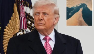 Trump considers renaming Strait of Hormuz after either America or himself -- once he evicts Iran