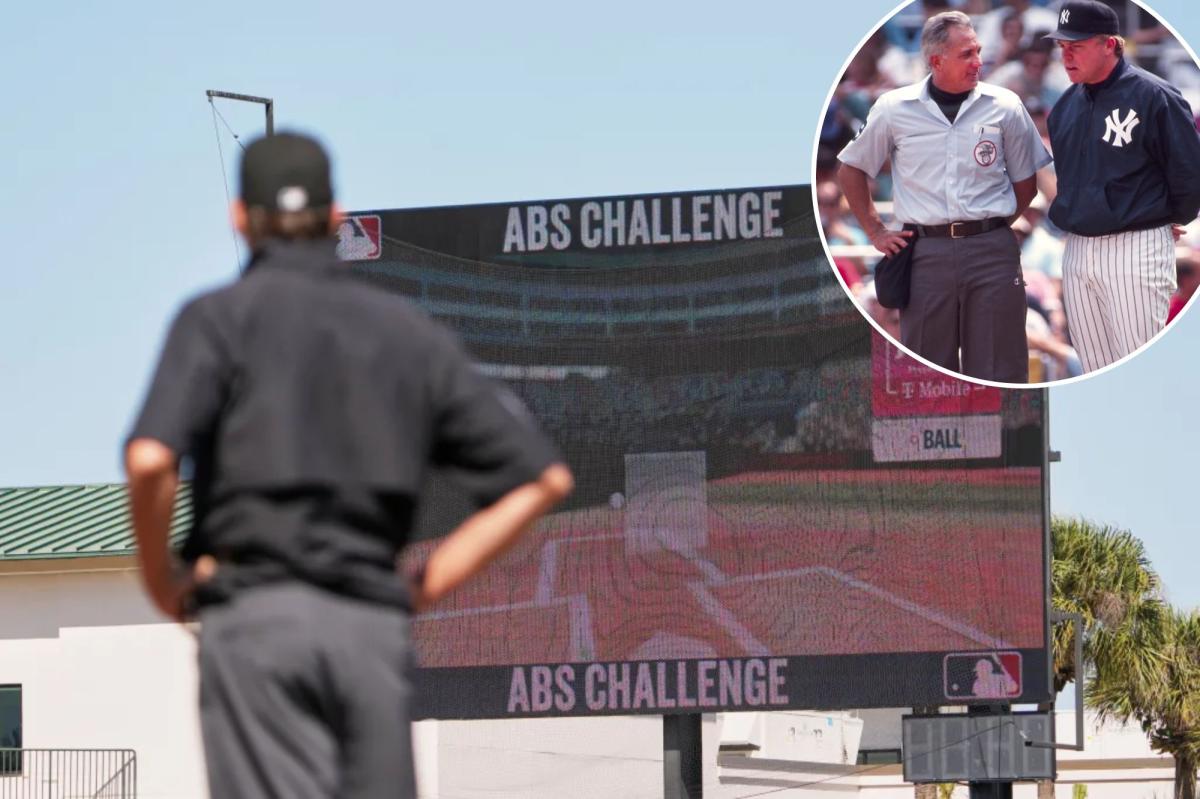Everything to know about MLB's new ABS robot challenge system