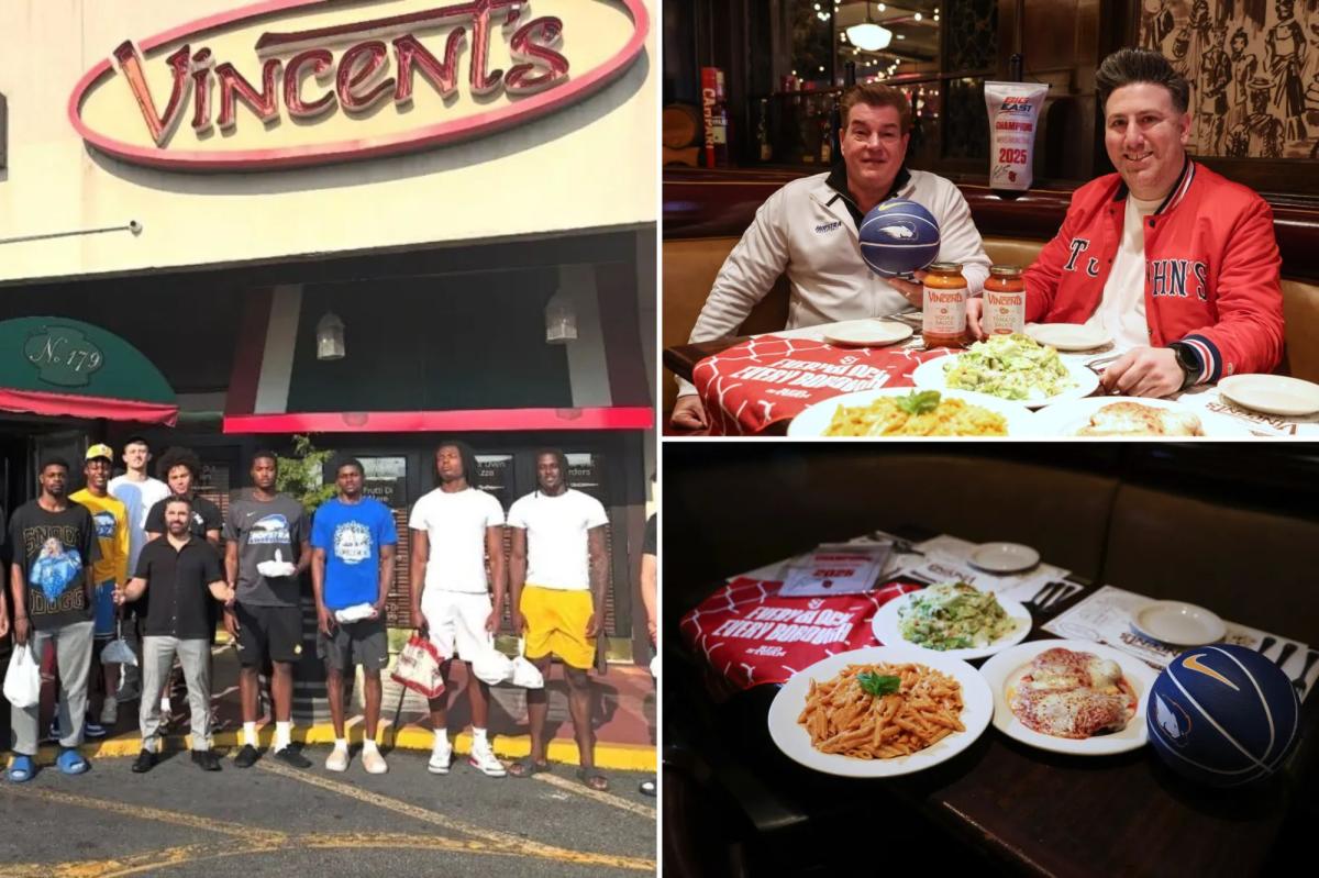Vincent's Clam Bar helping fuel New York's March Madness-bound teams