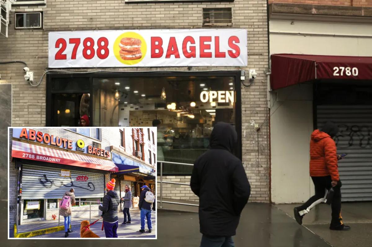 New Absolute Bagels in NYC forced to change name