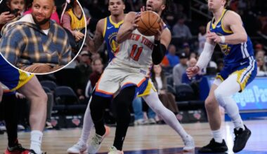 Knicks pull off 21-point comeback in win over shorthanded Warriors