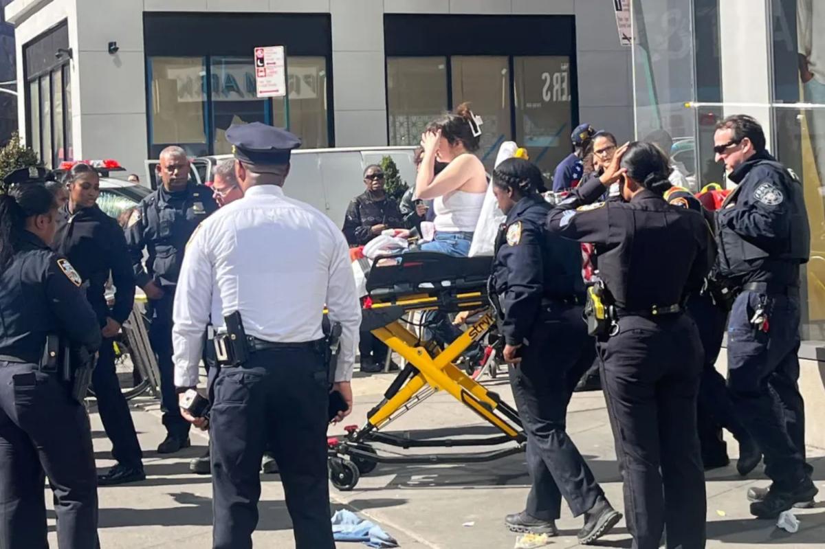 Innocent NYC shopper shot in broad-daylight burst of violence