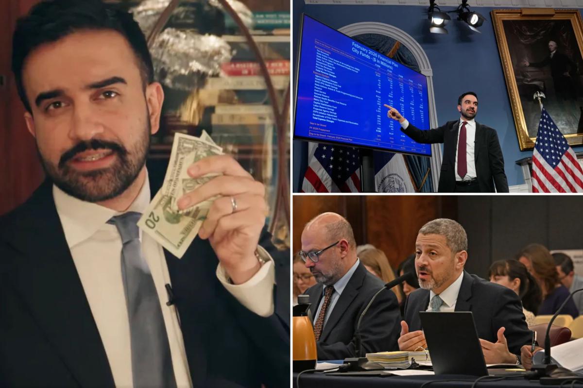 Mamdani admin only serves up $200M in savings — far short of $1.7B target amid massive budget shortfall