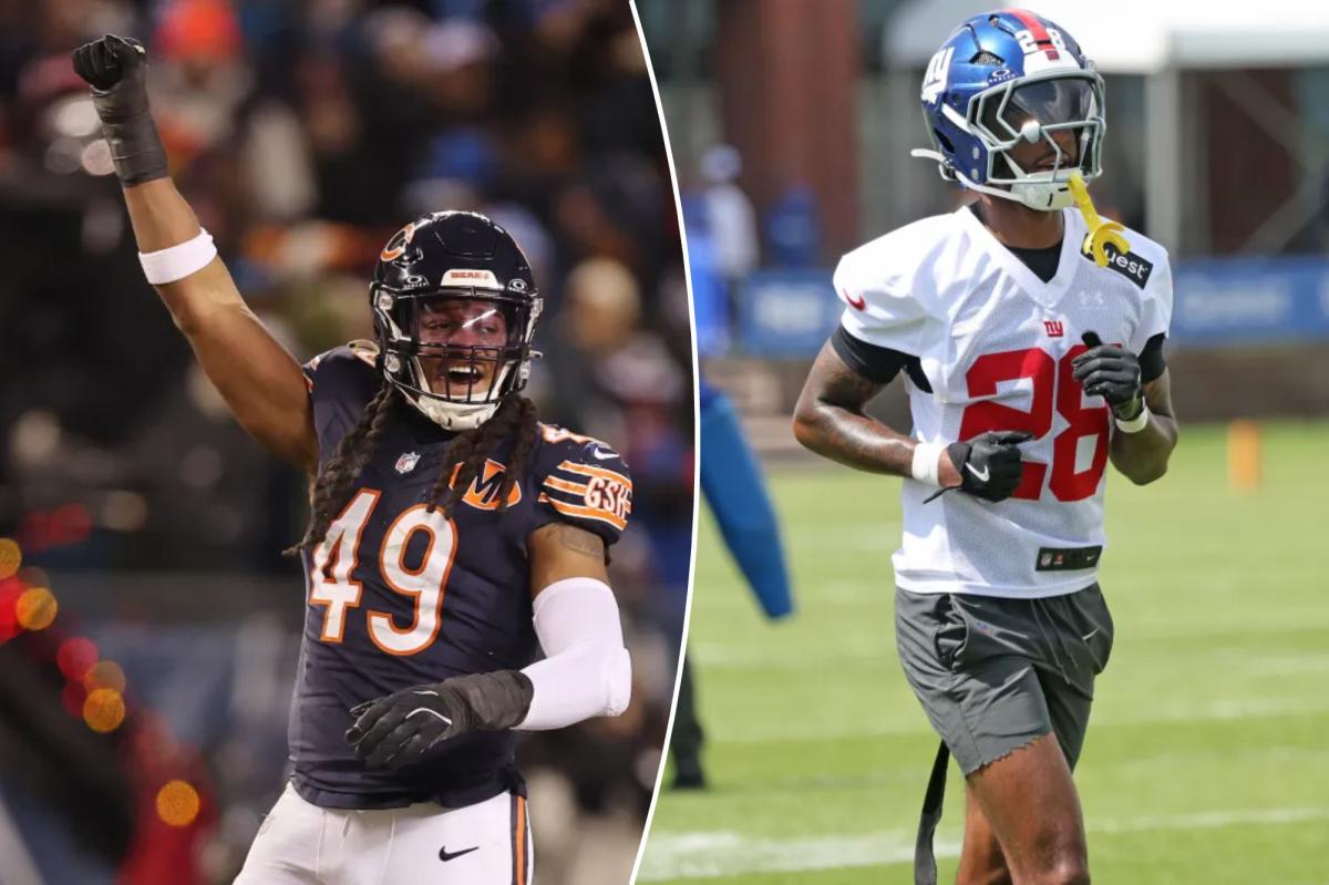 Giants sign Tremaine Edmunds to $36 million deal, lose Cor'Dale Flott