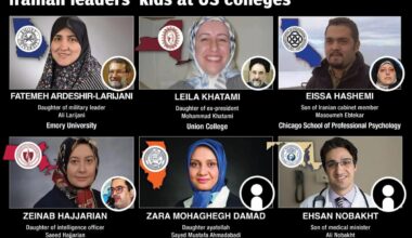 Children of Iran regime leaders teaching at elite US universities