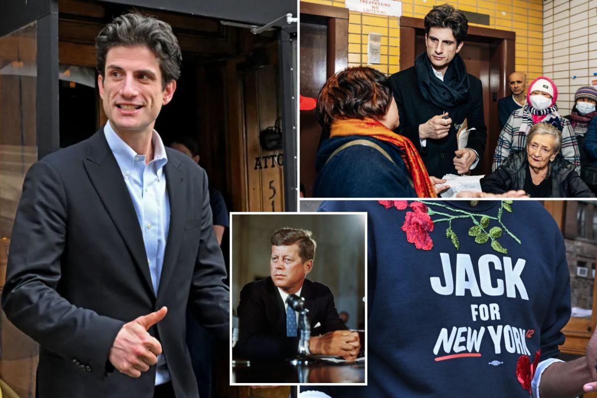 Jack Schlossberg ramps up name-dropping of grandpa JFK to raise campaign dough