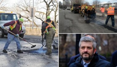 NYC pothole complaints surge to highest level in years