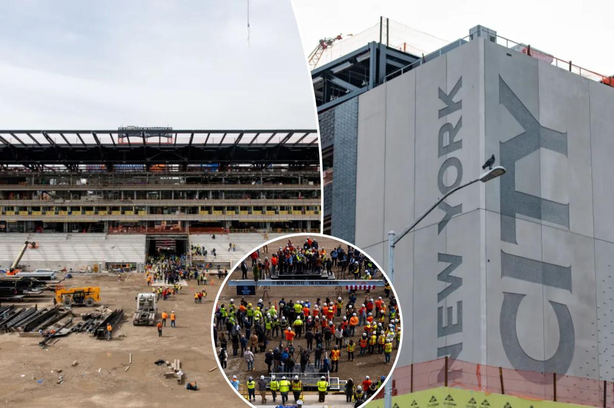 NYCFC's future home hits 'monumental occasion' as stadium takes shape