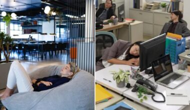 NYC workers flee 9-to-5 for cry rooms and nap pods