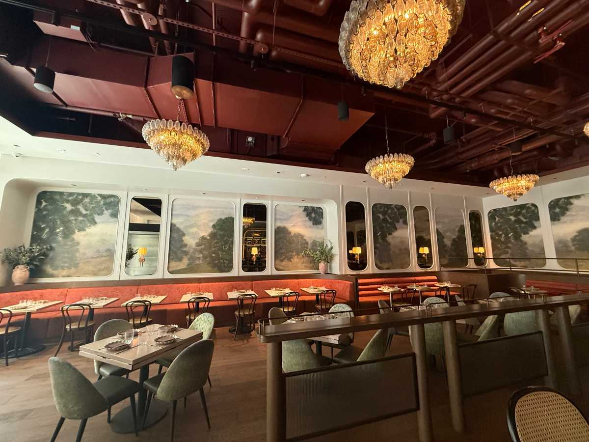 The interior of Markette