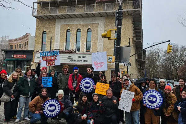 Nitehawk Cinema Workers Rally for First Contract