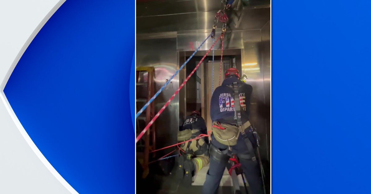 2 teens rescued from stuck elevator in Jersey City