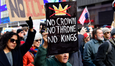 Manhattan “No Kings” Protest Decries Trump, War, ICE & More