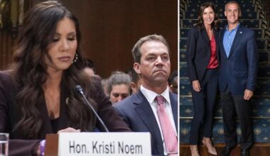 Noem's answer on 'sexual relations' with Lewandowski was 'final straw' for Trump, sources say