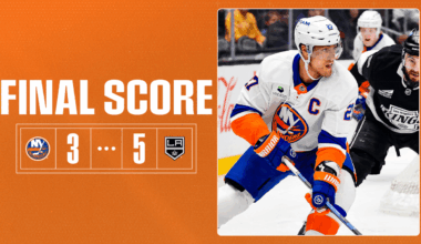 The Skinny: Kings 5, Islanders 3