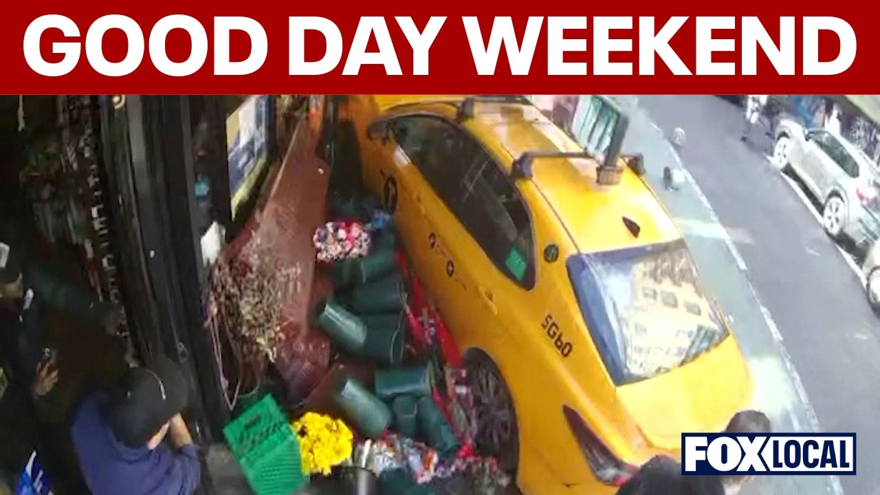 Good Day Weekend: Taxi hits women on sidewalk; NYC Half Marathon kicks off