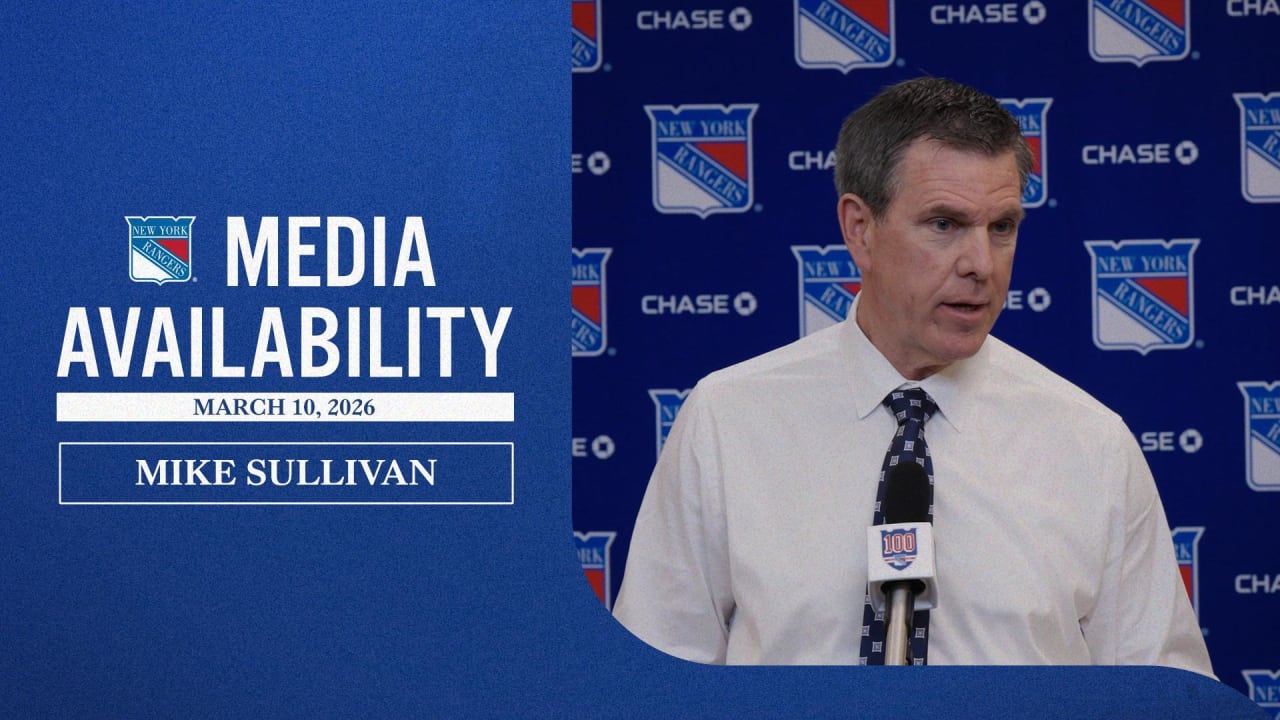 Postgame: Mike Sullivan | New York Rangers