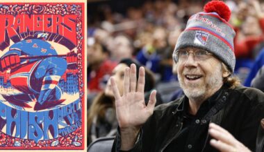 New York Rangers Announce Inaugural Phish Night With Exclusive Poster