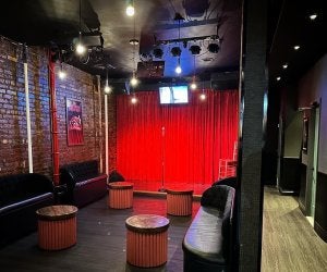 Baby Grand Karaoke Main Stage. author photo