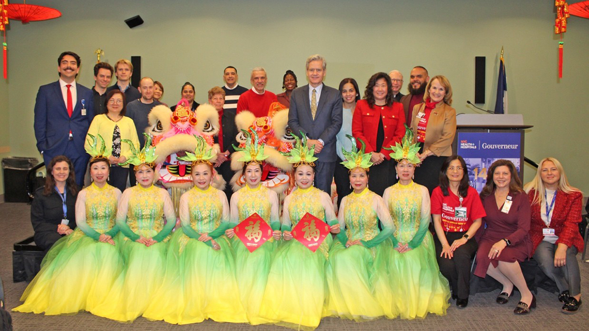 NYC Health + Hospitals/Gouverneur Rings In Lunar New Year with Celebration for Patients and Residents
