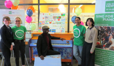 NYC Health + Hospitals Receives Six Sing for Hope Pianos Designed by Artists